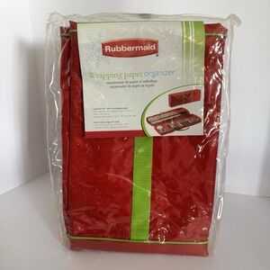 Rubbermaid Wrapping Paper Organizer Fits 40" Wrapping Paper Bows Bags New NOS